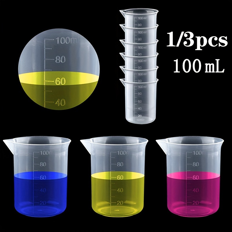 1/3pcs, Measuring Cup, Plastic Liquid Measuring Cups, Kitchen Liquid  Measuring Cups, Plastic Beaker With Scale, Multifunction Measuring Cup For  Baking