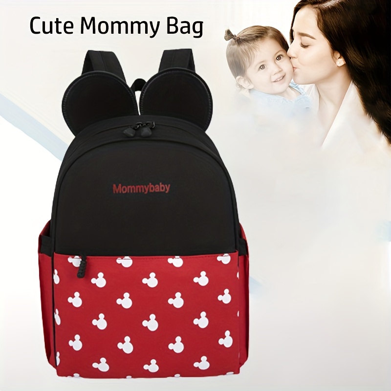 Disney Minnie's New Diaper Bag Backpack Cartoon Cute Mother and
