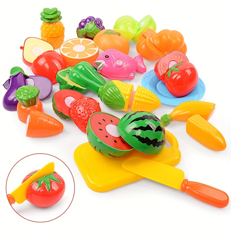 Simulazione cucina finta gioca giocattolo taglio magnetico in legno frutta  verdura gioco classico giocattoli educativi Montessori per bambini -  AliExpress