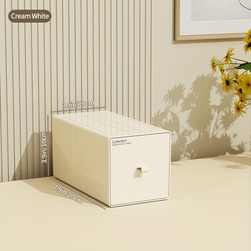 medicine Organizer Desktop Drawer Free Combination Storage Box Plastic  Hairpin Makeup Cosmetics Desk Storage Organizer Rack