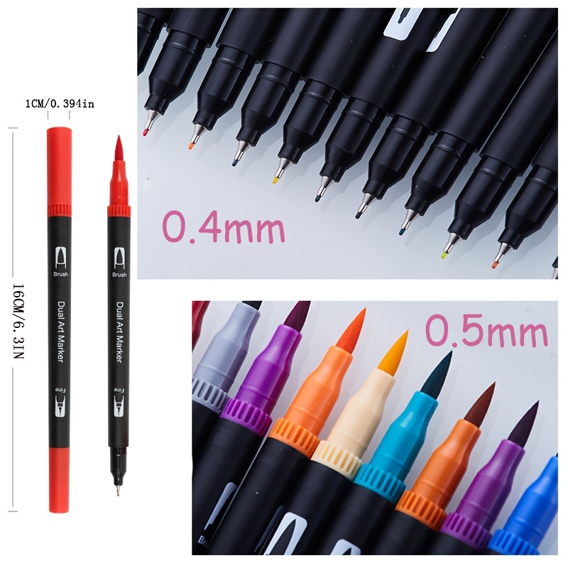 Fineliner Pens - Set of 72