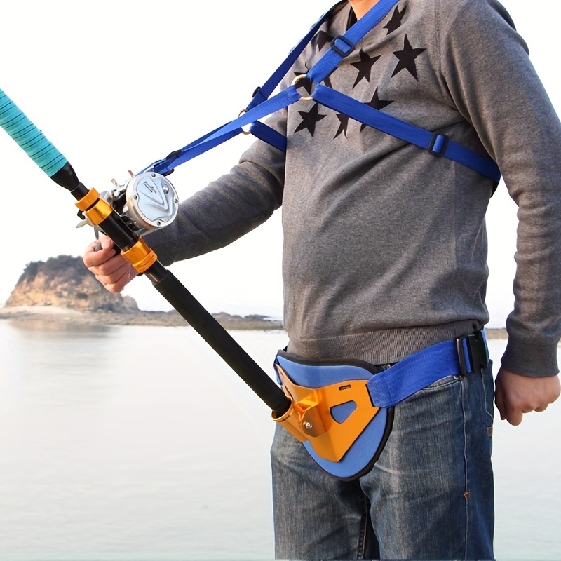 Fishing Belt Shoulder Harness, Waist Protective Belt, Adjustable Shoulder  Harness, Fishing Tackle Equipment