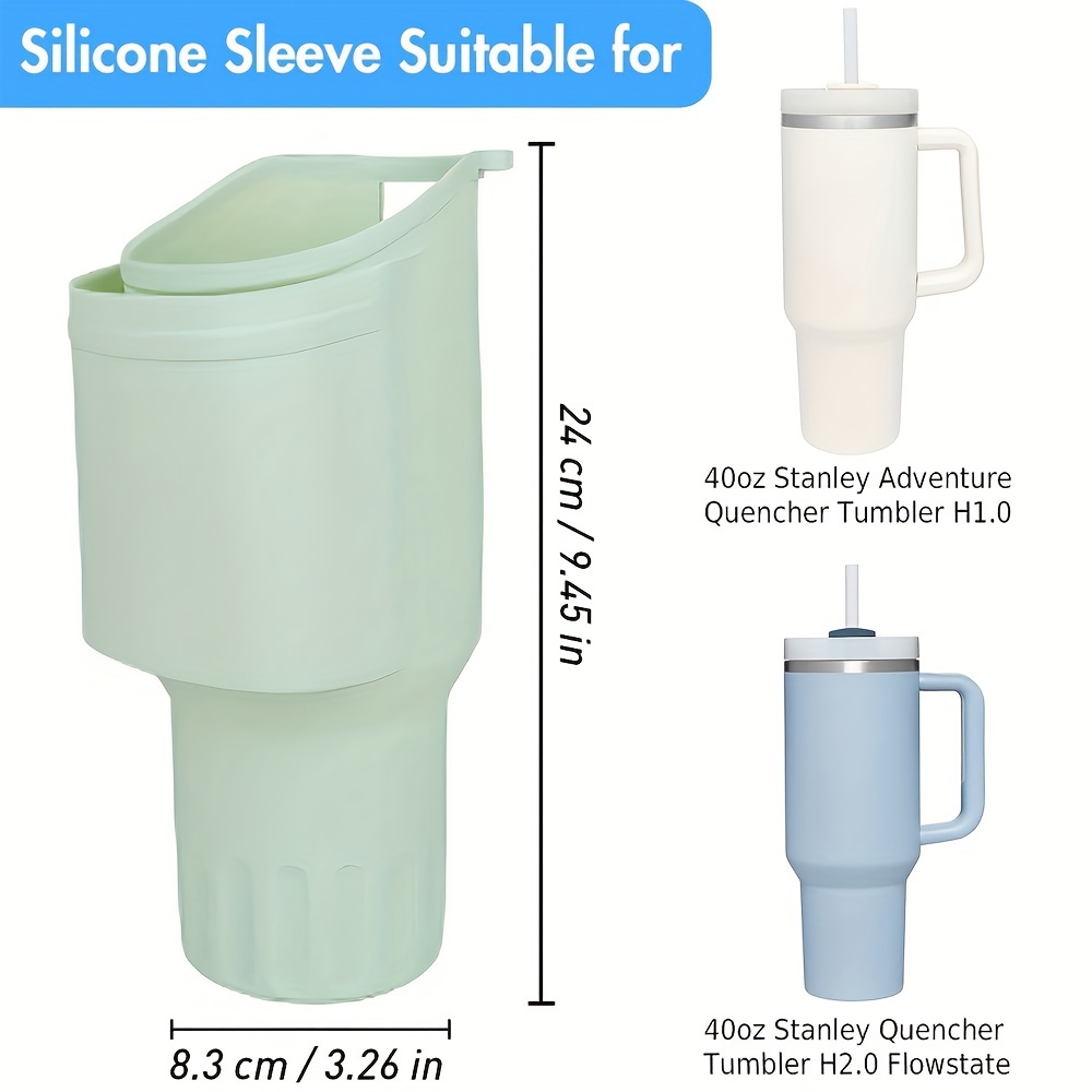 Silicone Boot For Stanley Quencher, Water Bottle Boot Sleeve For