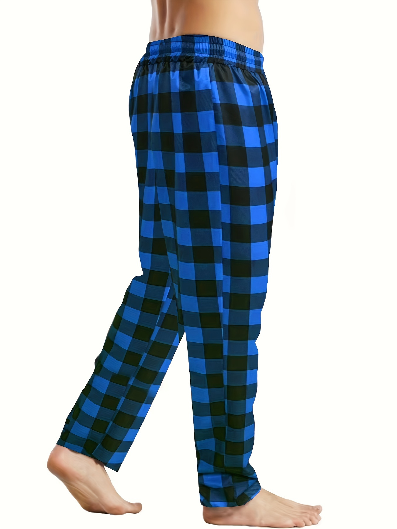 Blue christmas pajama pants hot sale