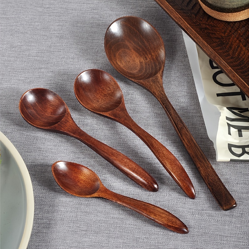 Wood Mixing Spoons - Temu