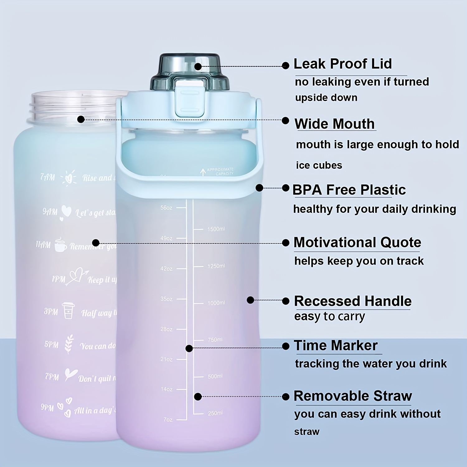 Stay Hydrated Bottle (28oz)