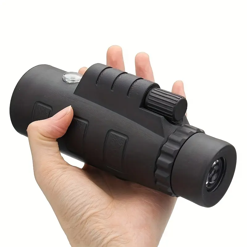 1pc monocular telescope dual focusing adjustment low light night binocular spotting scope hunting watching outdoor tools 2 6 1inch details 0