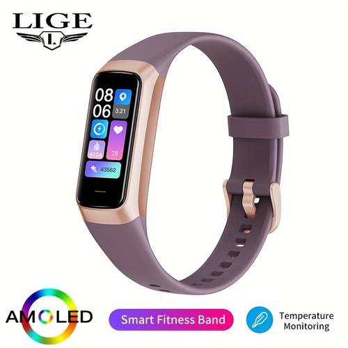 2024 smart watch for ios wireless 5 3 1 1 hd display multi language sedentary reminders usb rechargeable alloy silicone strap fitness with step counter and watch for sun and moon