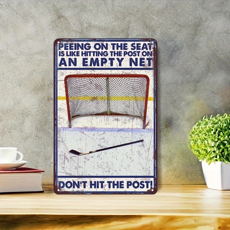 Waterproof Ice Hockey Sticker Living Room Bedroom Wall Art - Temu