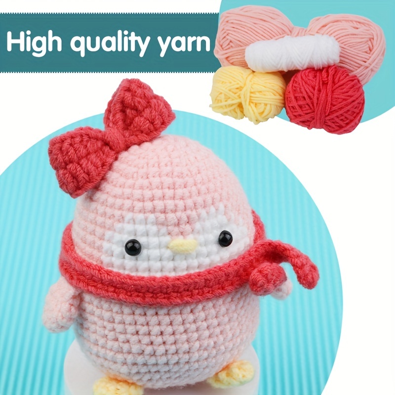 Adult And Children's Complete Crochet Starter Kit Diy Animal - Temu