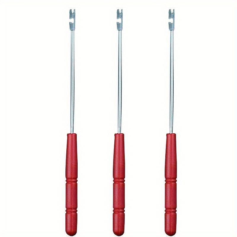 5pcs Fishing Hook Remover Extractor Soft Rubber Grip Handle Portable