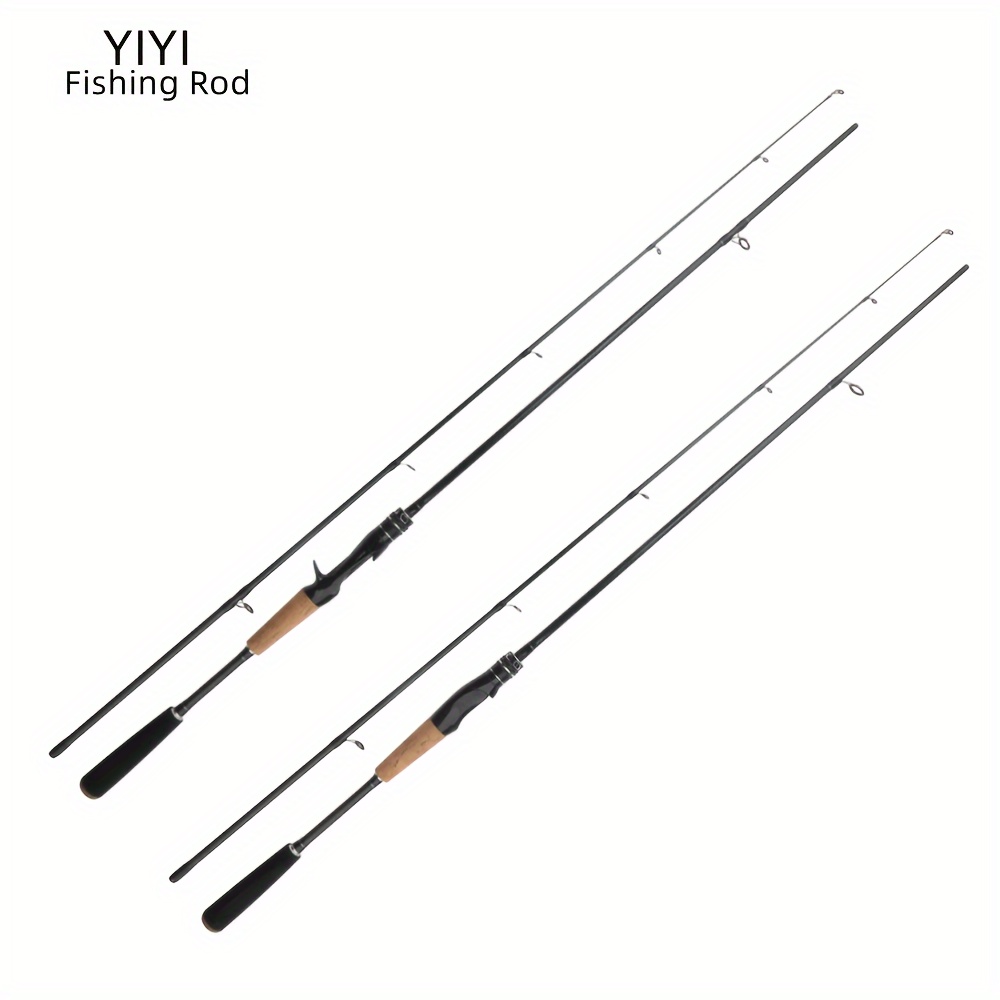 2 Section Spinning/casting Fishing Rods Carbon - Temu