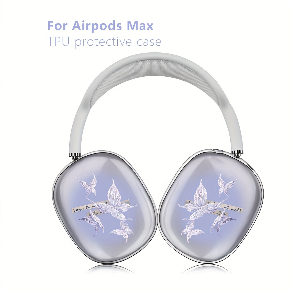 Acheter 1 paire housse de protection casque anti-rayures pour Airpods Max  étui Transparent