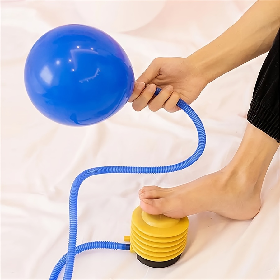 

1pc Foot Pump Can Inflate Balloons Conveniently And Effectively, 4 Inch Nozzle Fits Balloons Of Various Sizes, Suitable For Parties, Birthdays, Weddings And Other Special Events Easter Gift