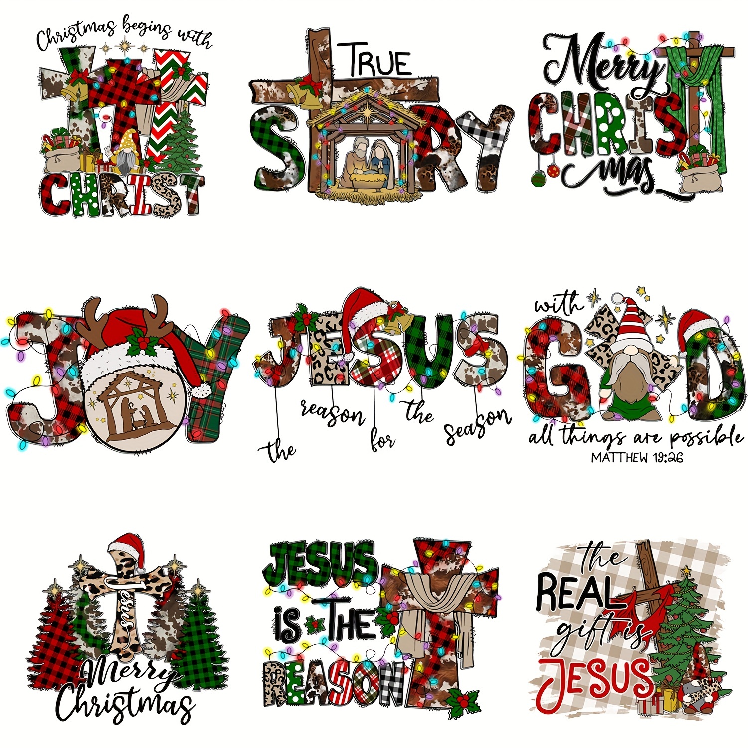  5 Sheets Christmas Iron on Transfers English Letters Iron on  Decals Patches Heat Transfers Vinyl Xmas Dtf Transfers Ready to Press Heat  Transfer Designs Iron on Clothing Patches for T-Shirts Backpack