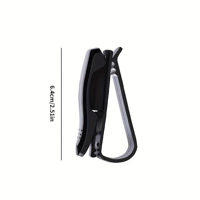 2pcs Car Glasses Clip Multifunctional Card Clip