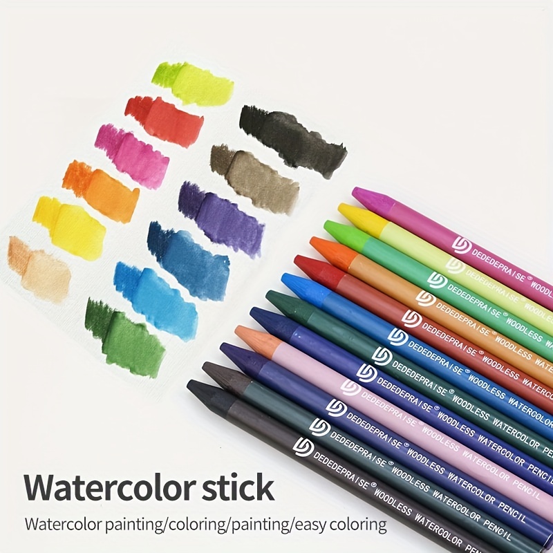 Professional Watercolor Pencils Colors numbered And - Temu
