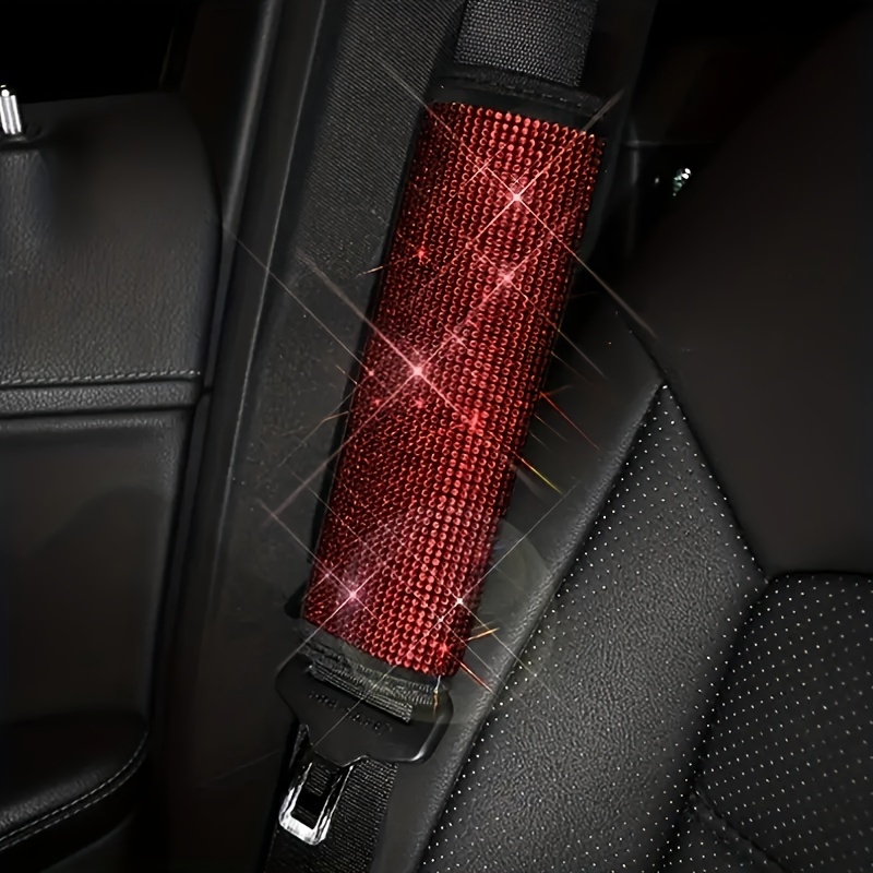 Car Bling Interior Accessories Seat Belt Padding Women - Temu