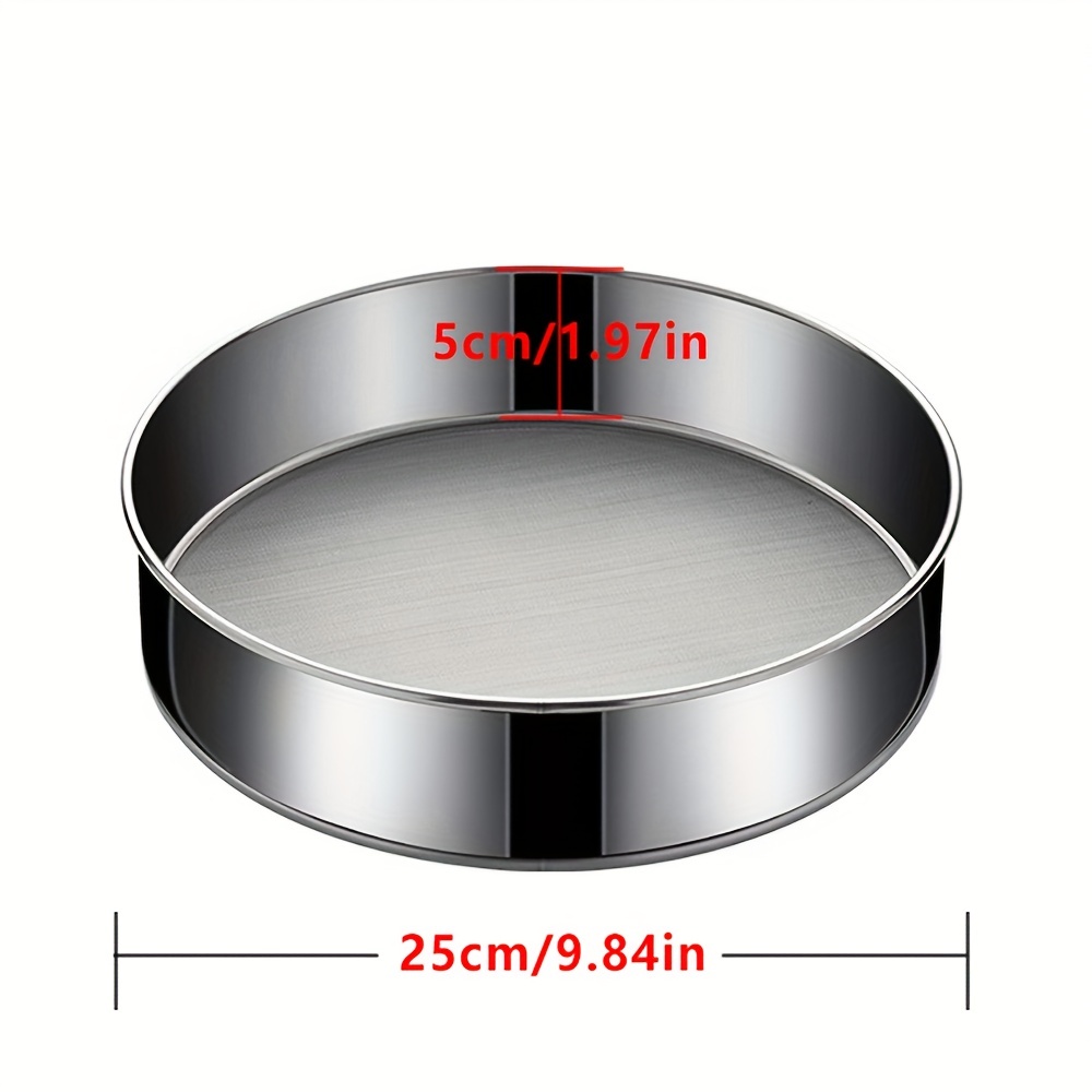 TEMU Flour Sieve 40 Mesh
