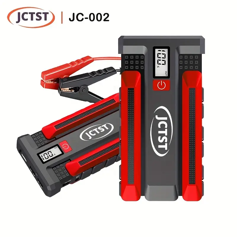 Jctst Power Bank Jump Starter Portable Charger Car Booster 12v Auto  Starting Device Emergency Car Battery Starter, Shop Limited-time Deals