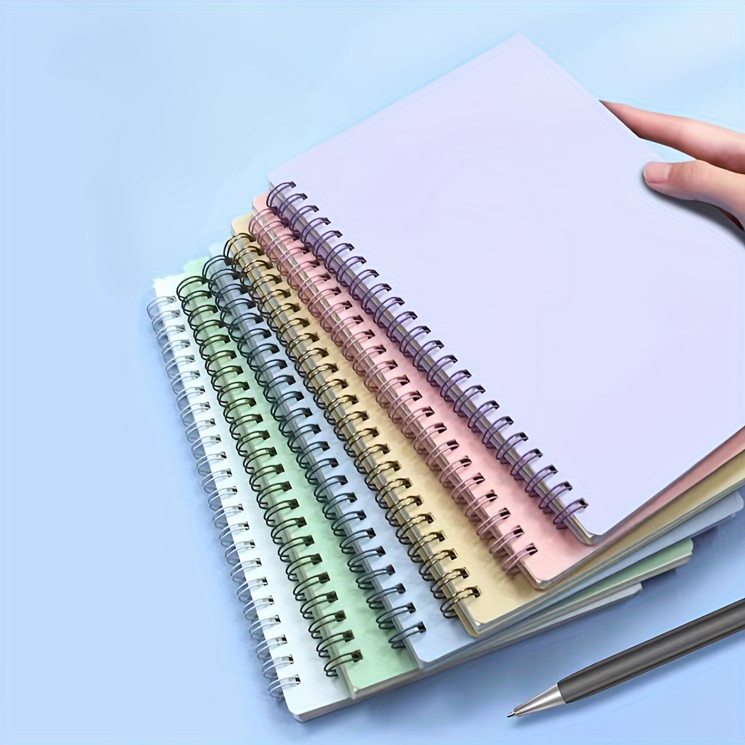 Hardcover Spiral Notebooks A5 Size 3 Spring Flower Design - Temu