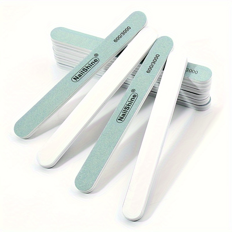 10pcs Double-sided Plastic Polishing Stick For Jewelry, Nails, And Art - Clean, Buff, And Sand With Ease