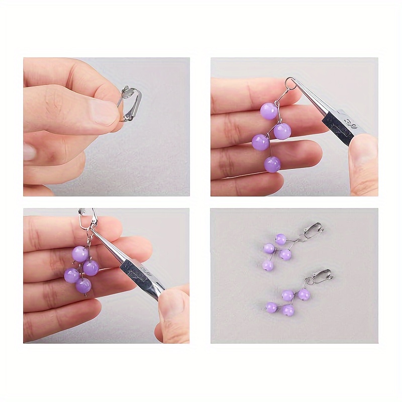 Clip on Earring Converter With Ring For Diy - Temu