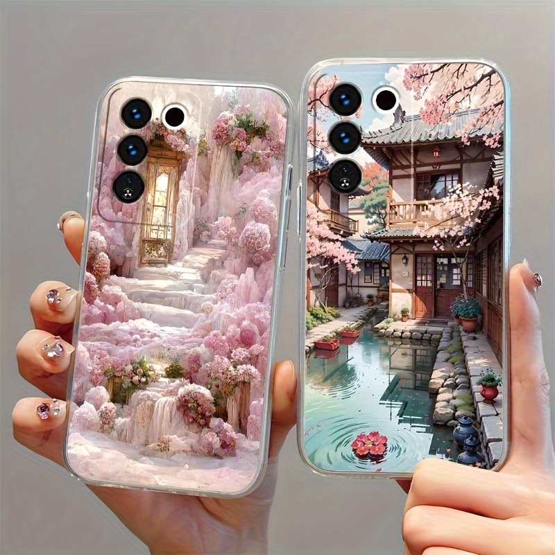 

Beautiful Scenery Pattern Shockproof Protective Phone Case For Vivo