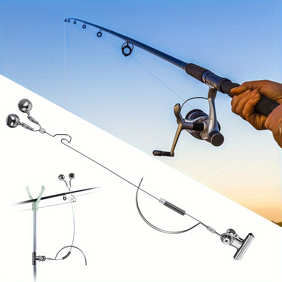 Stainless Steel Bait Alarm Fishing Rod Adjustable Carp - Temu