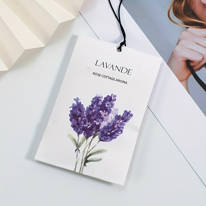 Bag of 25 Sachets Dried Lavender Flower Lavender Sachets for Drawers and Closets, LV-S-B-25