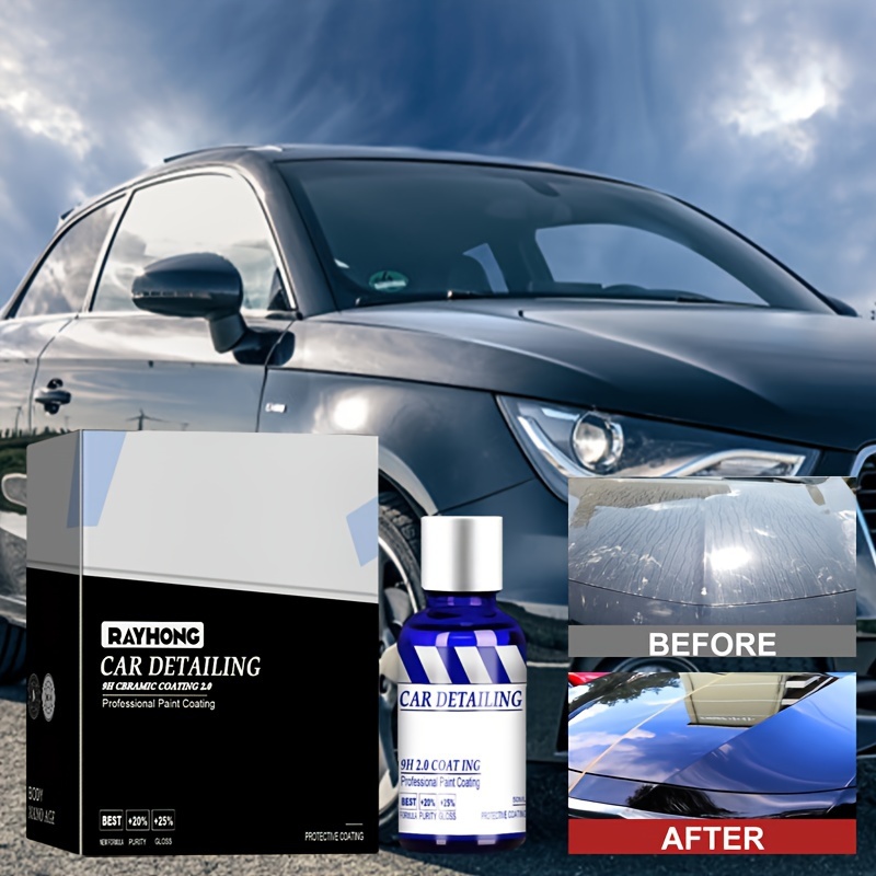 Rayhong Nano Car Spray Can Waterproof And Remove Stains Car Nano Coating  Agent Car Paint Coating Crystal Coating Liquid Spray 