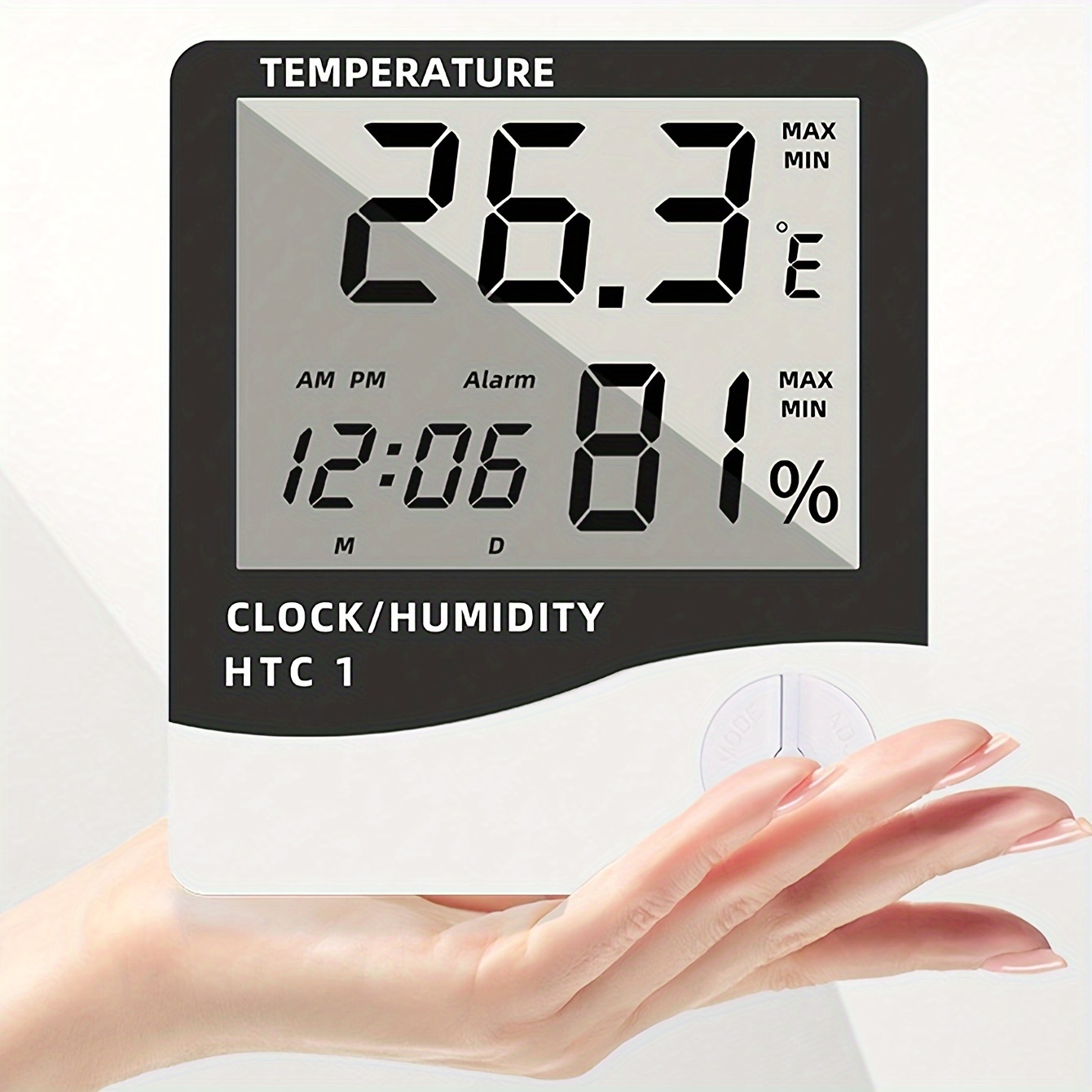 Habor Digital Hygrometer Indoor Thermometer, Humidity Gauge Indicator Room  Thermometer, Accurate Temperature Humidity Monitor Meter for Home, Office