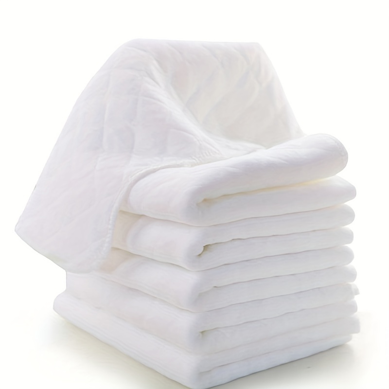 3 Pack Reusable Cotton Diapers 6 Layers of Protection
