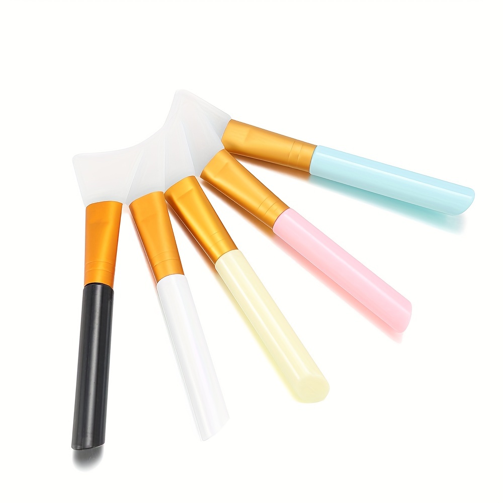 Silicone Brush Soft Head Stirring Brush, Stirring Rod For Cleaning  Multifunctional Resin Epoxy Liquid Paint Making - Temu