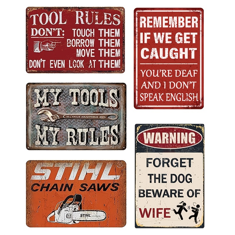  Man Cave Decor And Accessories Funny Metal Garage Signs For Men  Mancave Sign Bar Beer Wall Decor What Happens In The Man Cave Stay In The  Man Cave Personalized Gifts 