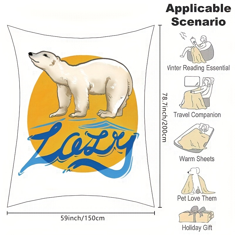 Ice discount bear blanket