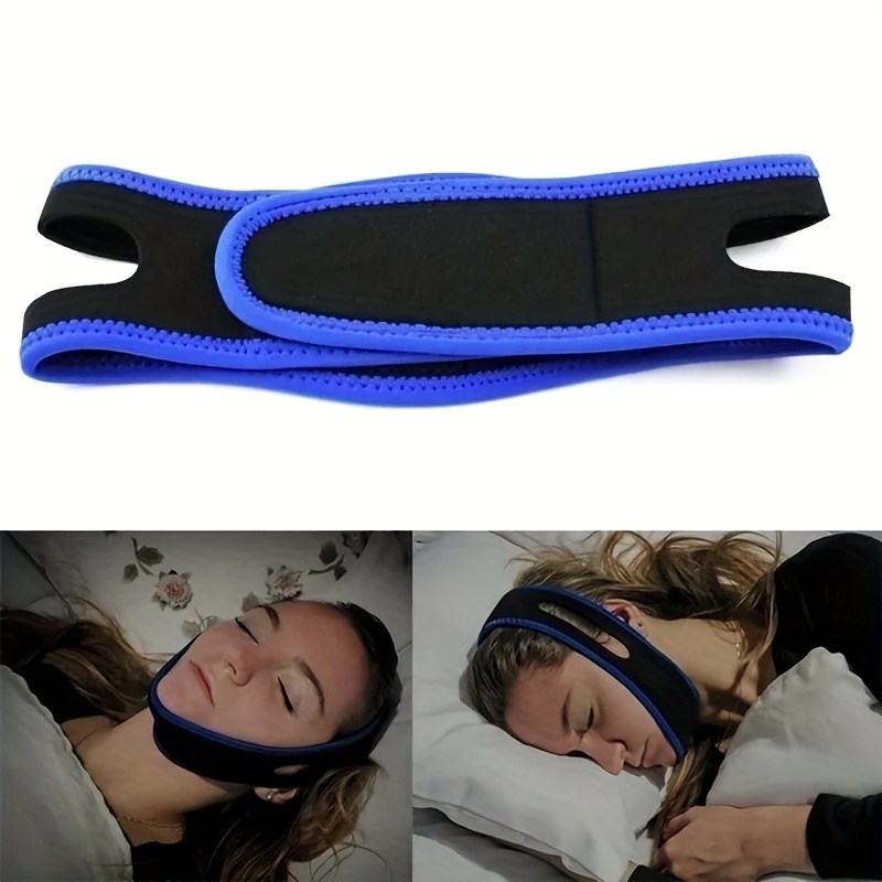 Adjustable Anti Snore Chin Strap, Neck Collar Against Snoring