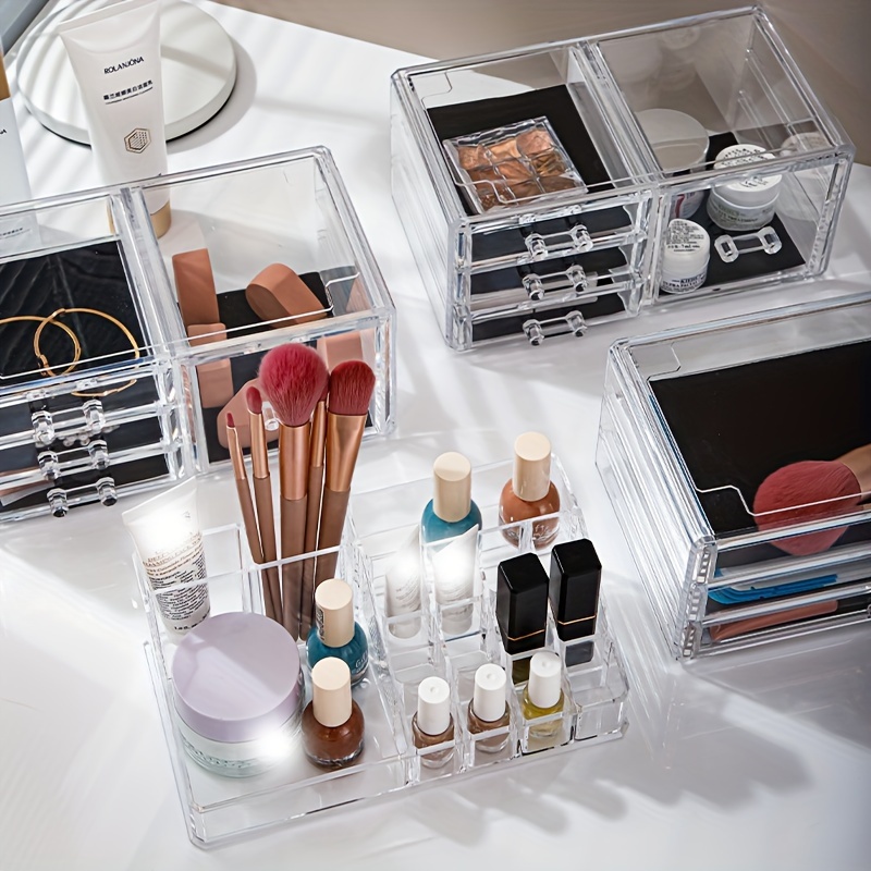 Luxe Large Acrylic Makeup Organizer