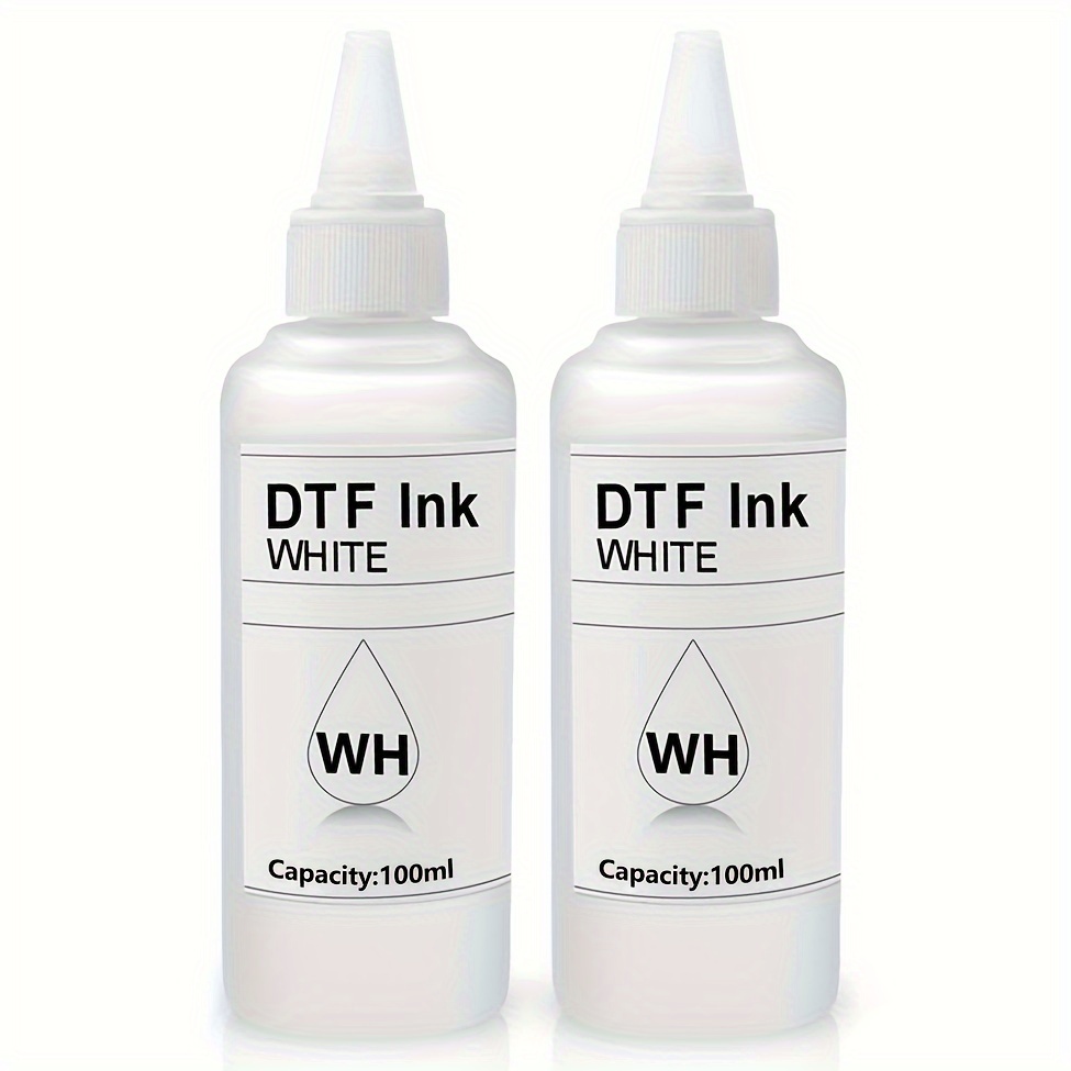 CenDale Premium DTF White Ink - 1000ml Refill DTF Ink White for Epson ET-8550, L1800, XP15000, L800, R2400, R350, P400, P800 DTF Printers, DTF