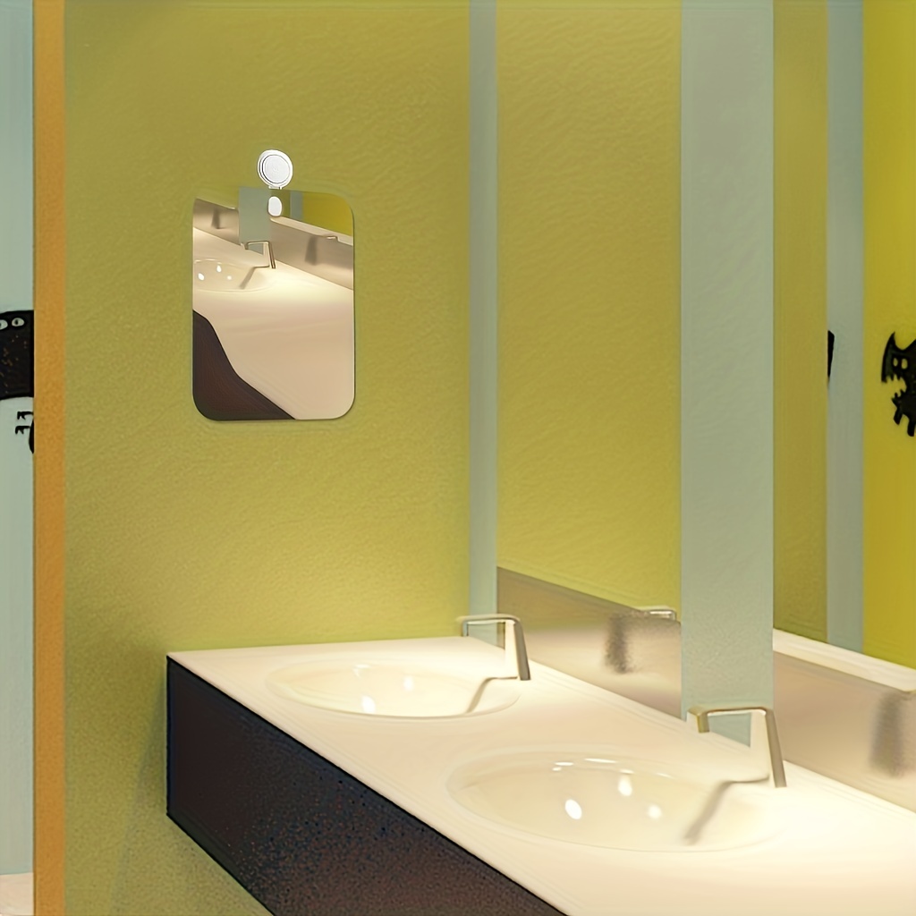 Acrylic Shower Mirror Men's Shaving Mirror Frameless Skincare Mirror