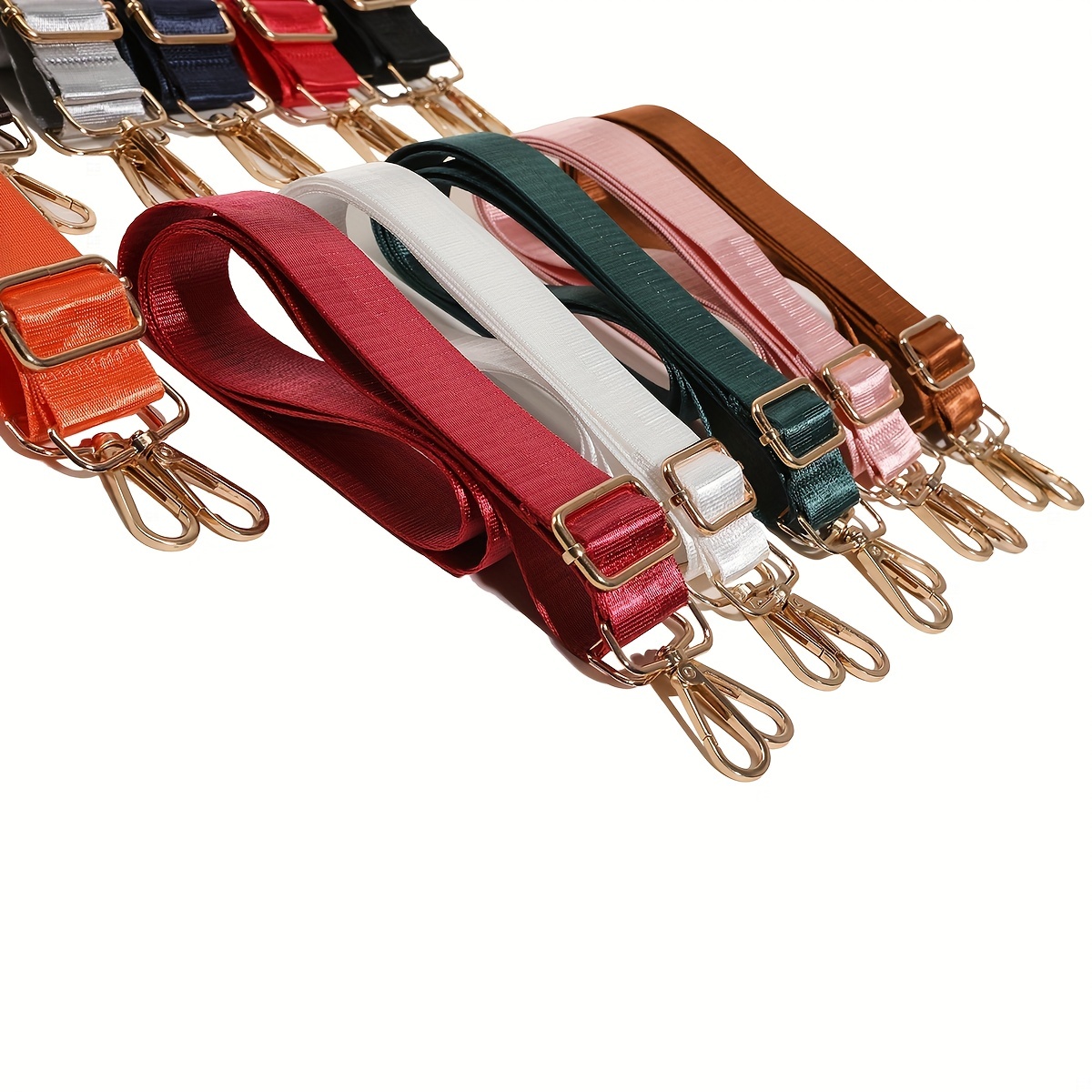 Leather Shoulder Bag Strap DIY Cross Body Adjustable Solid Strap