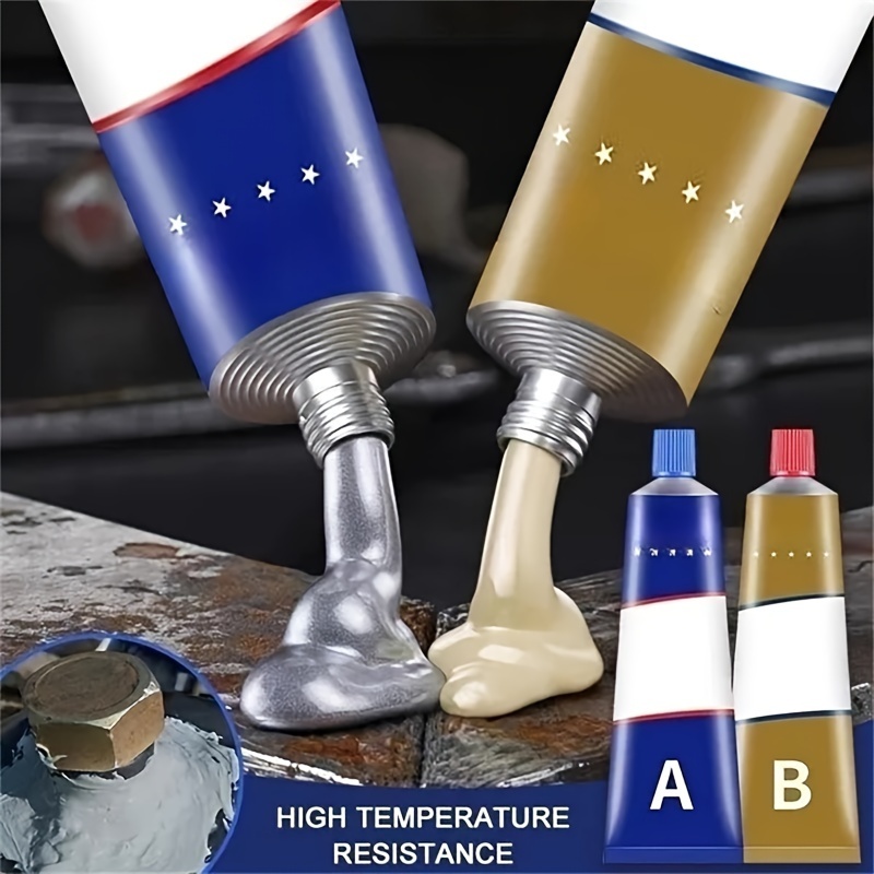 70g Industrial Repair Paste Glue Heat Resistance Cold Weld Metal