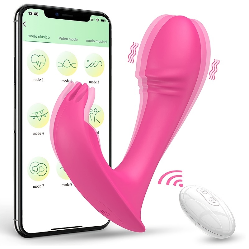 Appareil de massage,Vibrateur sans fil, chargeur USB, jouets pour adultes,  sexe pour Couples, godemiché, point G, jouet - Type Red