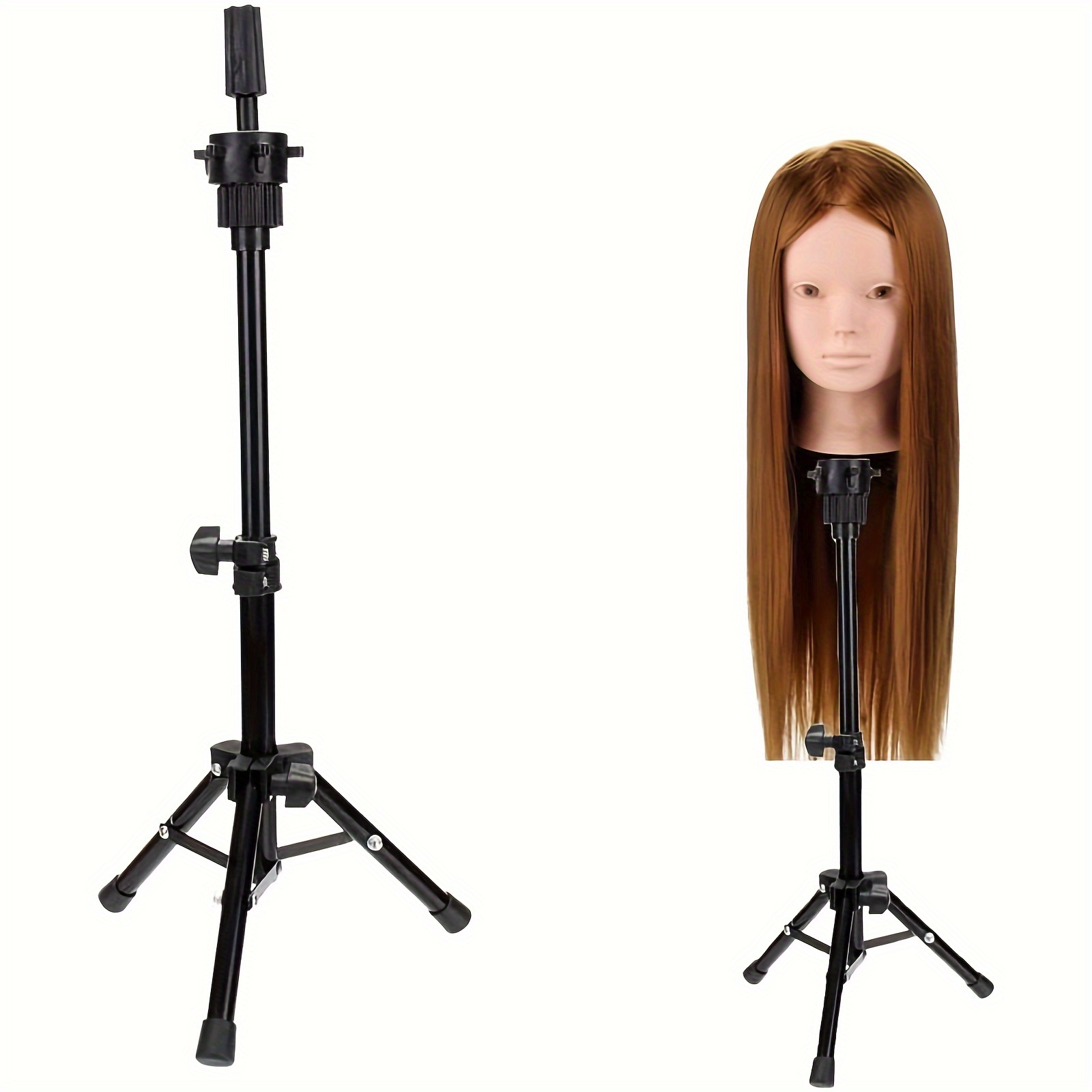 1Pc Wig Rack mannequin tripod doll head tripod mannequin head