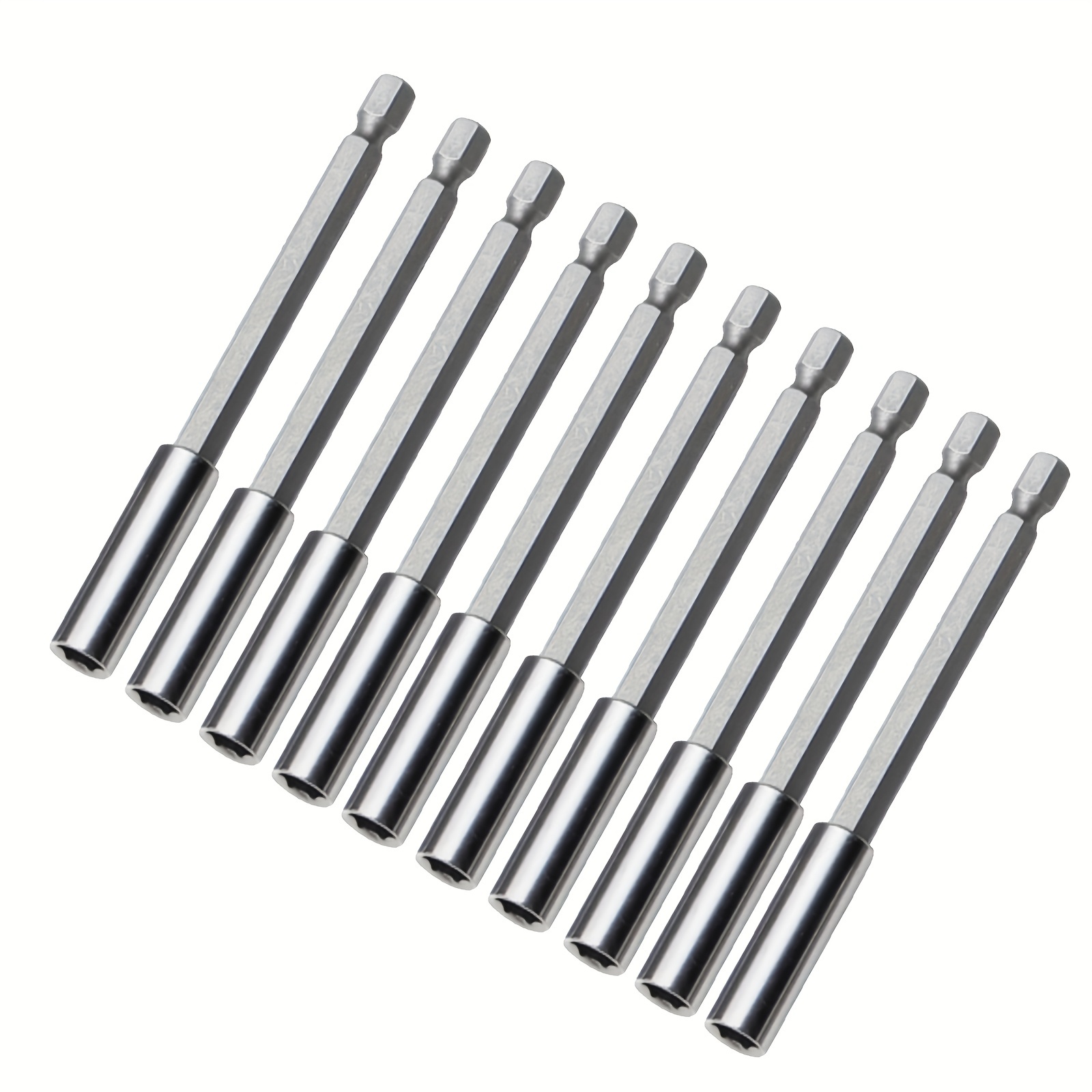 Drill Bit Extension Set - Increase Your Efficiency With 1/4 Hex Shank Quick  Release Magnetic Screwdriver Bits Holder Extender! - Temu