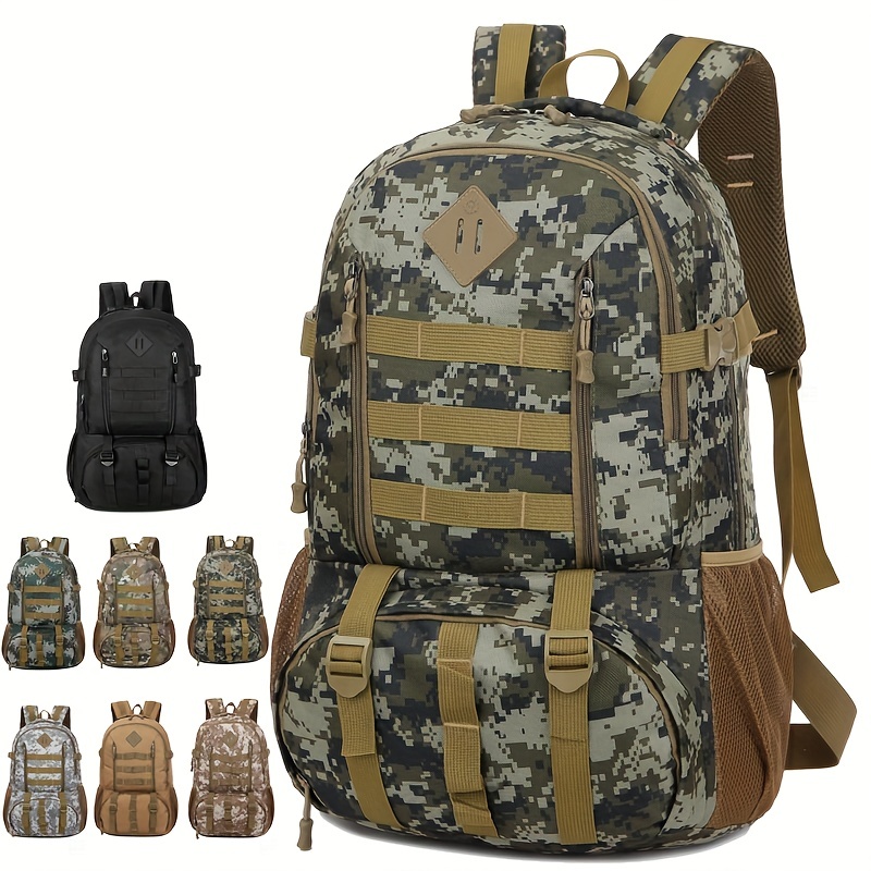 MDSTOP Sac à dos de chasse, sac de chasse imperméable camouflage, sac de  chasse grande capacité pour fusil arc, pistolet, chasse, camping,  randonnée, Camouflage (L) : : Sports et Plein air