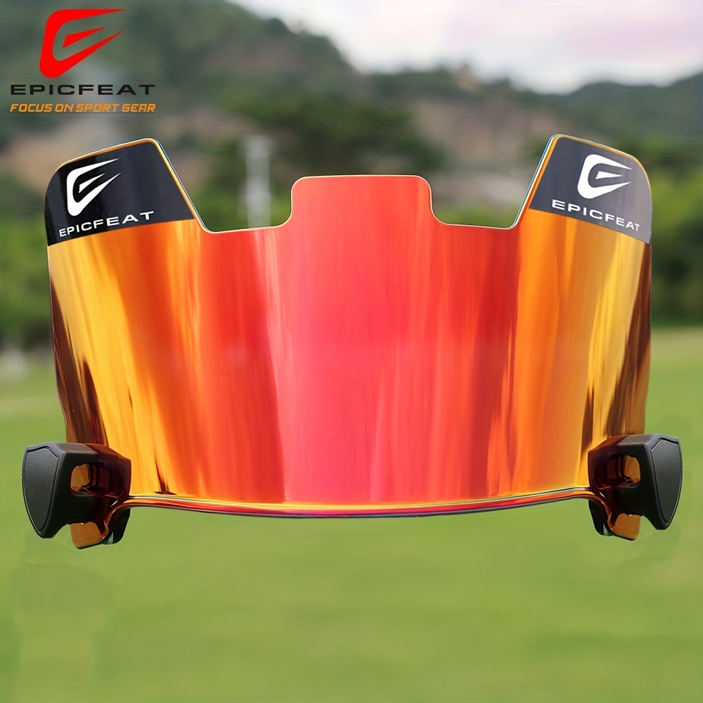 Protect Your Eyes And Face With A Football Helmet Visor Eye - Temu
