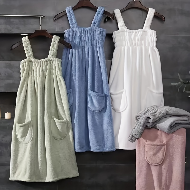 Womens Tata Towel Bras Crop Neck Wrap Lingerie Solid Velvet Polyester