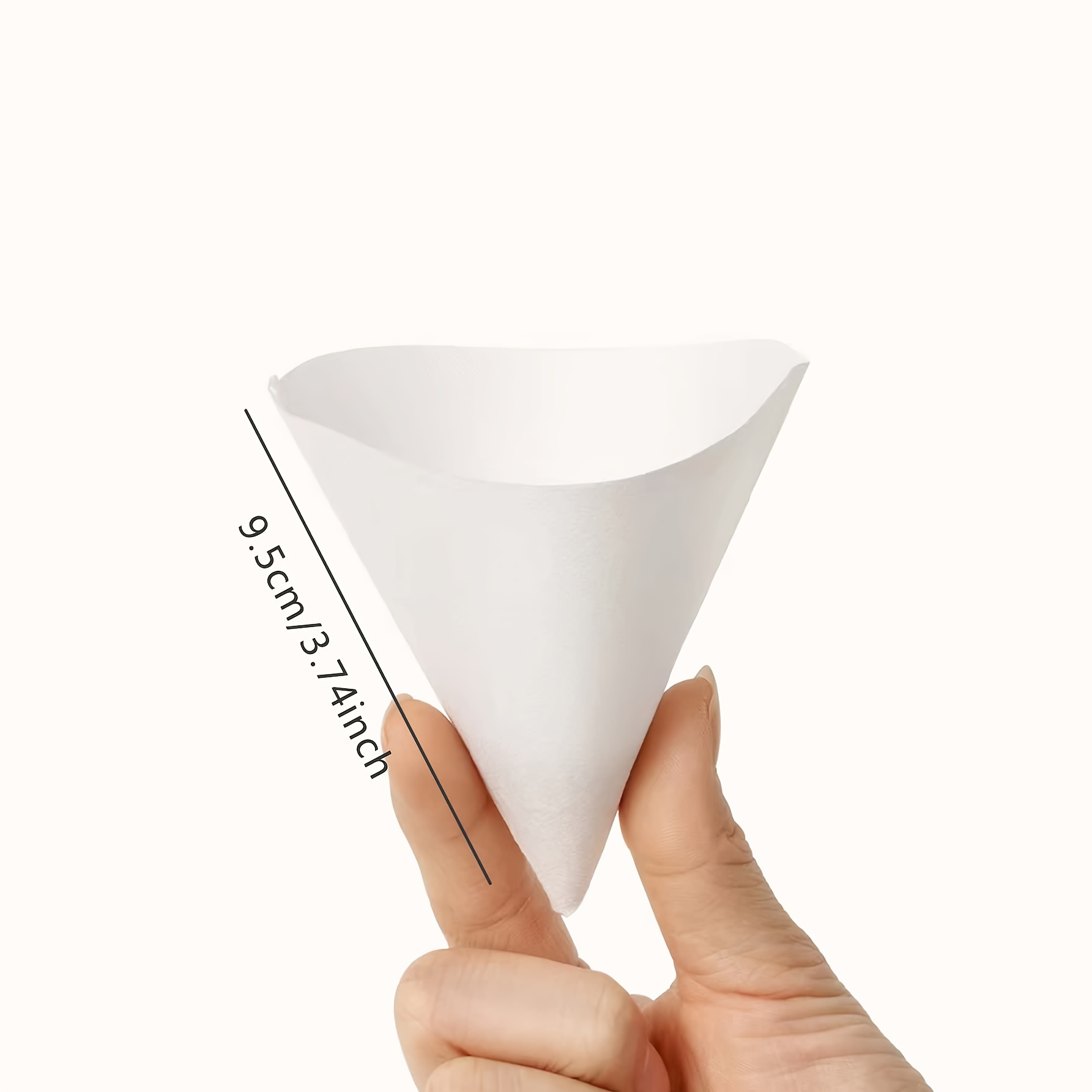 Coffee Filter V-cup Filter Espresso Machine Moka Pot Strainer Coffee Filter  Cup Special Paper Coffee Filter Papers V Shape - Temu