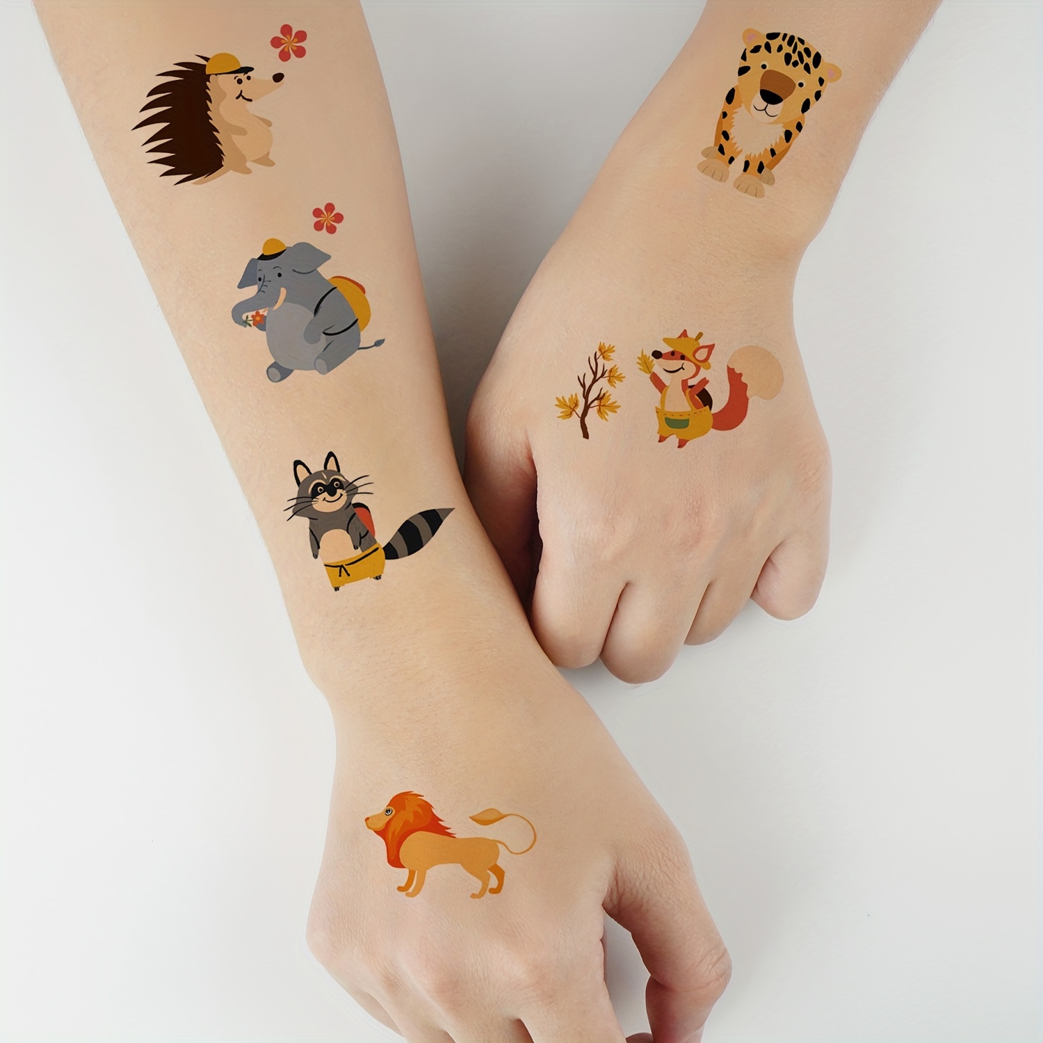 Pegatinas Tatuaje Panda Pegatinas Tatuaje Divertidas Dibujos - Temu